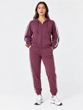 Fit Collective Tulipwood Tracksuit Set Large Hoodie and Jogg